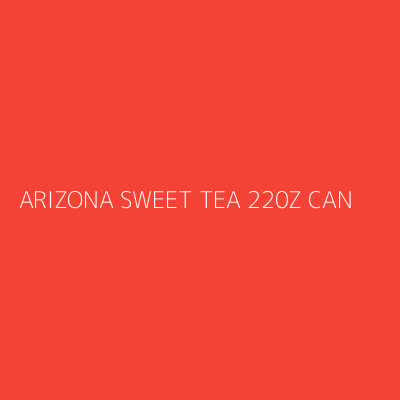 Product ARIZONA SWEET TEA 220Z CAN 