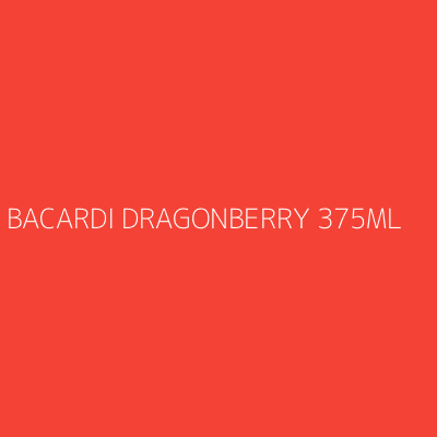 Product BACARDI DRAGONBERRY 375ML