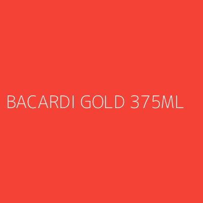 Product BACARDI GOLD 375ML