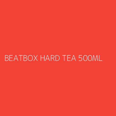 Product BEATBOX HARD TEA 500ML 