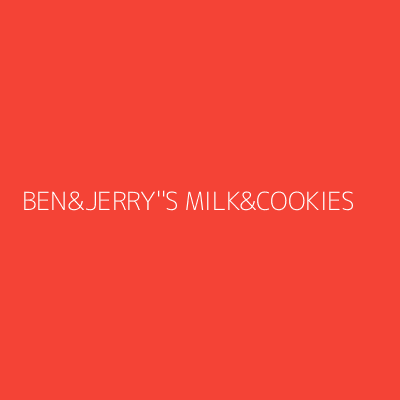 Product BEN&JERRY''S MILK&COOKIES