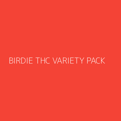 Product BIRDIE THC VARIETY PACK