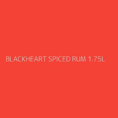 Product BLACKHEART SPICED RUM 1.75L