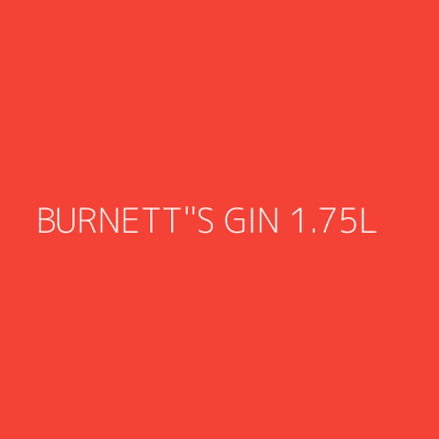 Product BURNETT''S GIN 1.75L