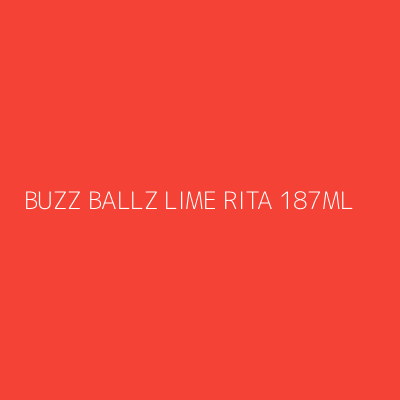 Product BUZZ BALLZ LIME RITA 187ML