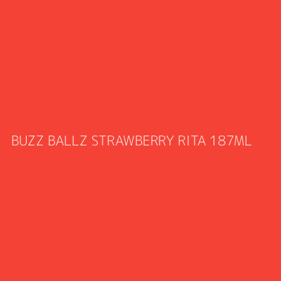 Product BUZZ BALLZ STRAWBERRY RITA 187ML