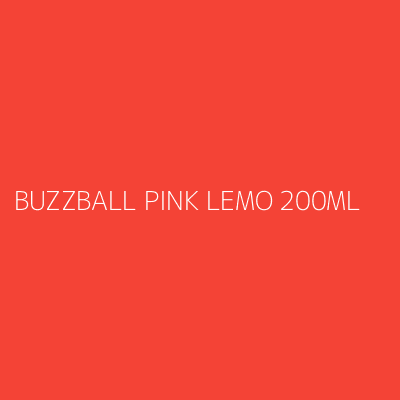 Product BUZZBALL PINK LEMO 200ML