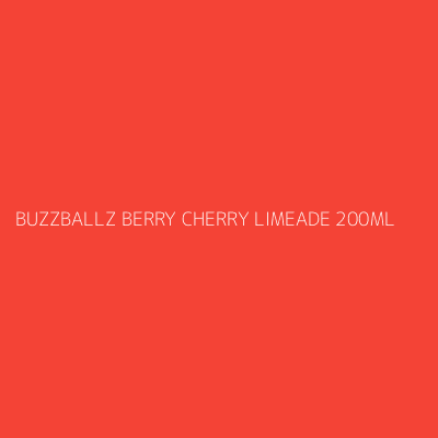 Product BUZZBALLZ BERRY CHERRY LIMEADE 200ML