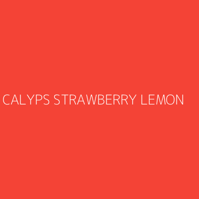 Product CALYPS STRAWBERRY LEMON