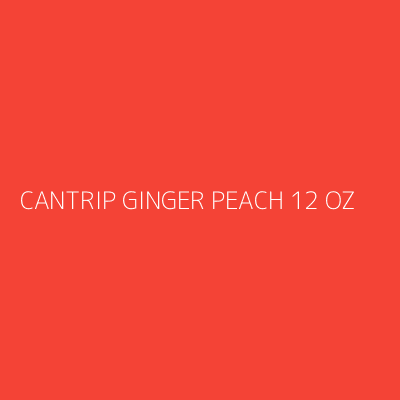 Product CANTRIP GINGER PEACH 12 OZ