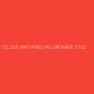 Product CELSIUS WATERMELON LEMONADE 12OZ