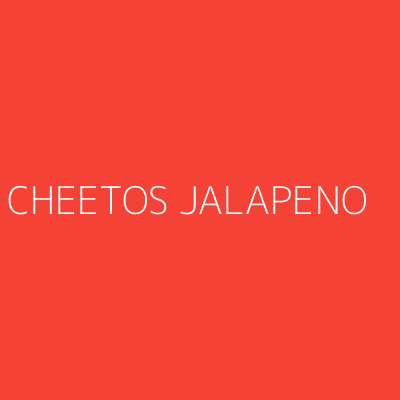 Product CHEETOS JALAPENO