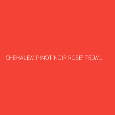 Product CHEHALEM PINOT NOIR ROSE' 750ML