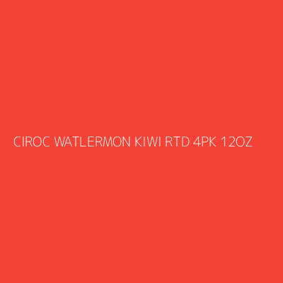 Product CIROC WATLERMON KIWI RTD 4PK 12OZ