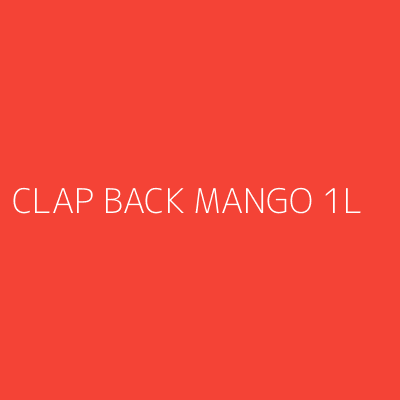 Product CLAP BACK MANGO 1L