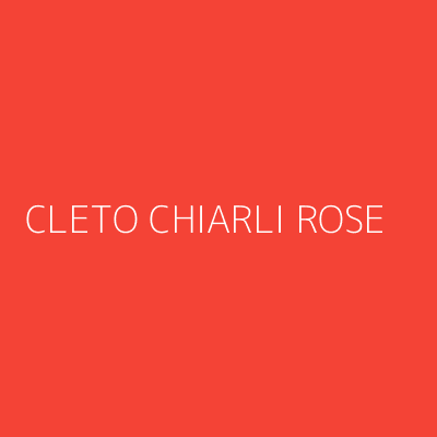 Product CLETO CHIARLI ROSE