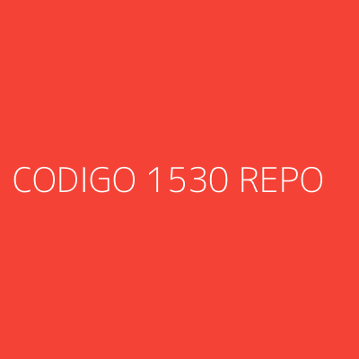 Product CODIGO 1530 REPO