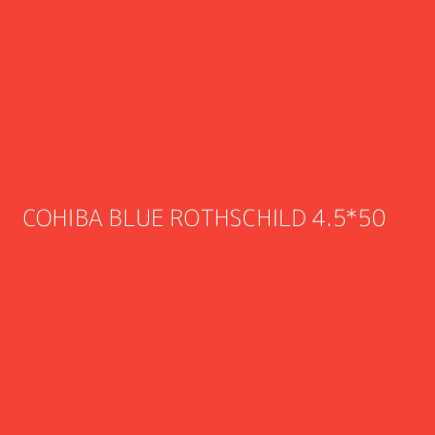 Product COHIBA BLUE ROTHSCHILD 4.5*50