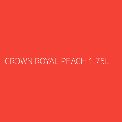 Product CROWN ROYAL PEACH 1.75L