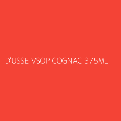 Product D'USSE VSOP COGNAC 375ML