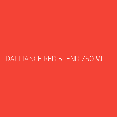 Product DALLIANCE RED BLEND 750 ML