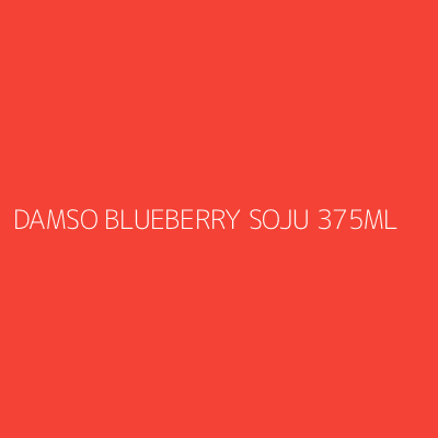 Product DAMSO BLUEBERRY SOJU 375ML