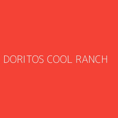 Product DORITOS COOL RANCH