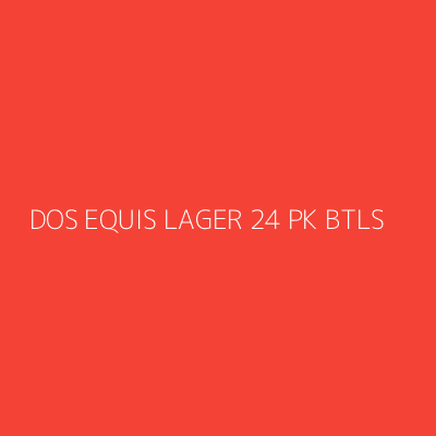 Product DOS EQUIS LAGER 24 PK BTLS