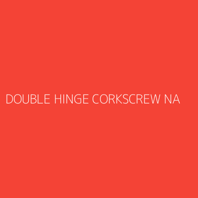Product DOUBLE HINGE CORKSCREW NA