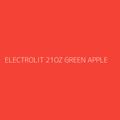 Product ELECTROLIT 21OZ GREEN APPLE