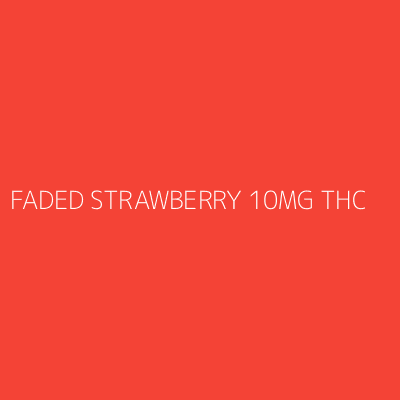 Product FADED STRAWBERRY 10MG THC