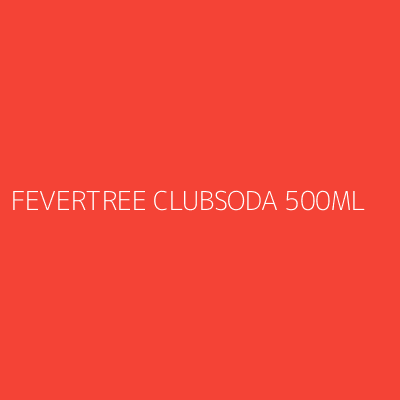 Product FEVERTREE CLUBSODA 500ML