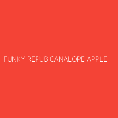 Product FUNKY REPUB CANALOPE APPLE