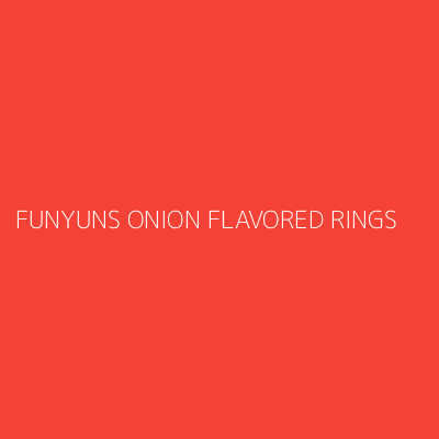 Product FUNYUNS ONION FLAVORED RINGS