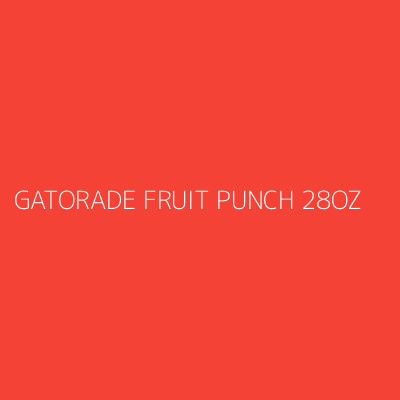 Product GATORADE FRUIT PUNCH 28OZ