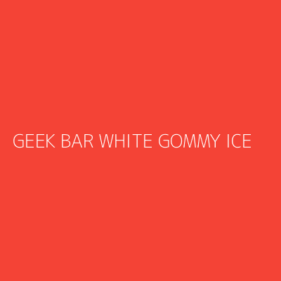 Product GEEK BAR WHITE GOMMY ICE