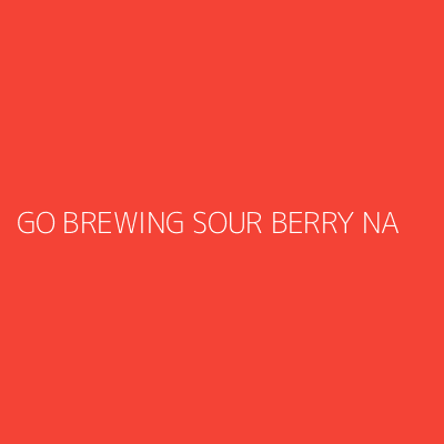 Product GO BREWING SOUR BERRY NA