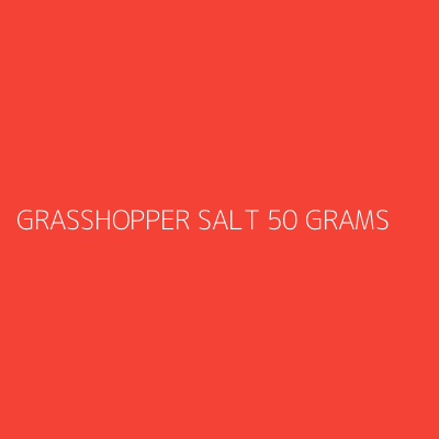 Product GRASSHOPPER SALT 50 GRAMS 