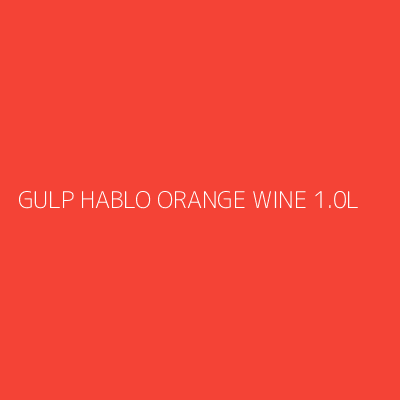 Product GULP HABLO ORANGE WINE 1.0L
