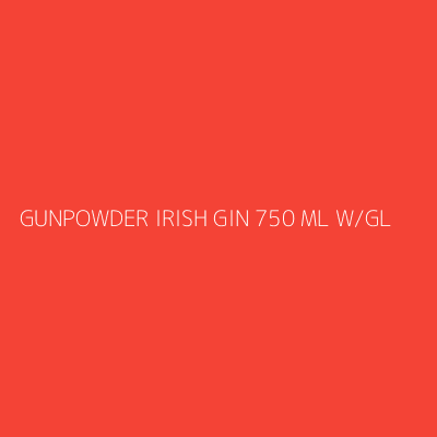 Product GUNPOWDER IRISH GIN 750 ML W/GL