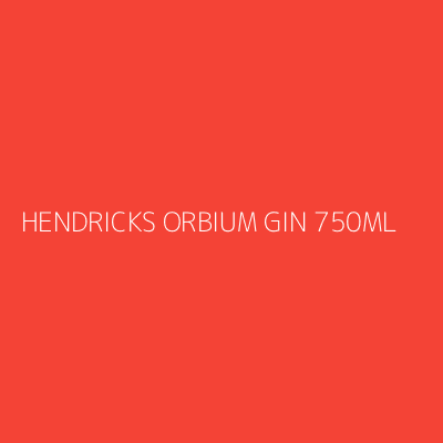 Product HENDRICKS ORBIUM GIN 750ML