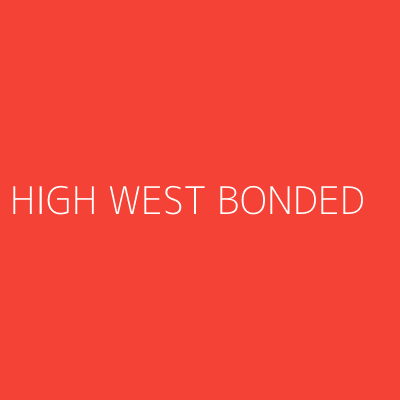 Product HIGH WEST BONDED