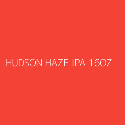 Product HUDSON HAZE IPA 16OZ