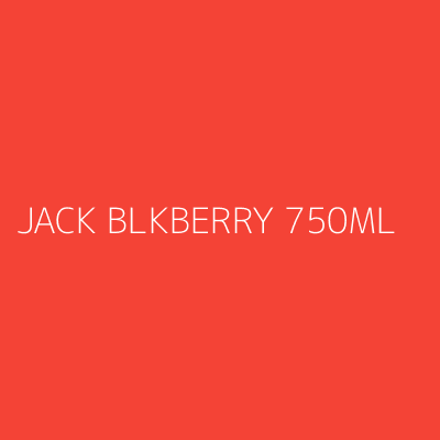 Product JACK BLKBERRY 750ML
