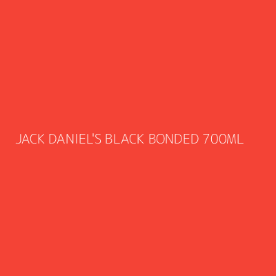 Product JACK DANIEL'S BLACK BONDED 700ML