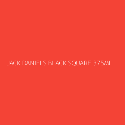 Product JACK DANIELS BLACK SQUARE 375ML