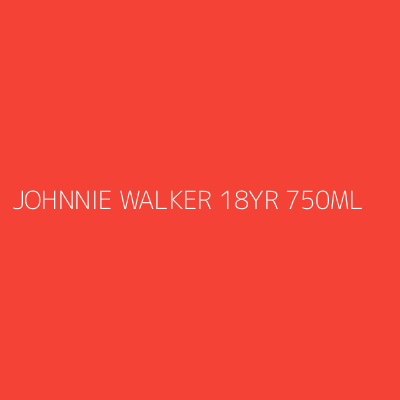 Product JOHNNIE WALKER 18YR 750ML