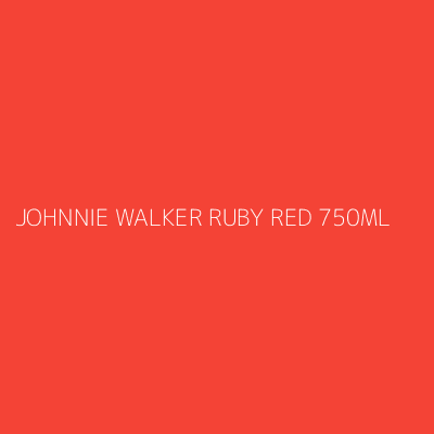 Product JOHNNIE WALKER RUBY RED 750ML
