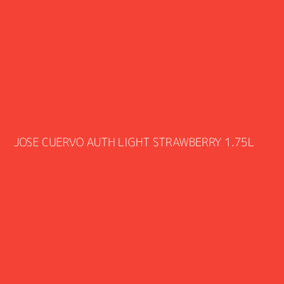 Product JOSE CUERVO AUTH LIGHT STRAWBERRY 1.75L