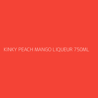 Product KINKY PEACH MANGO LIQUEUR 750ML